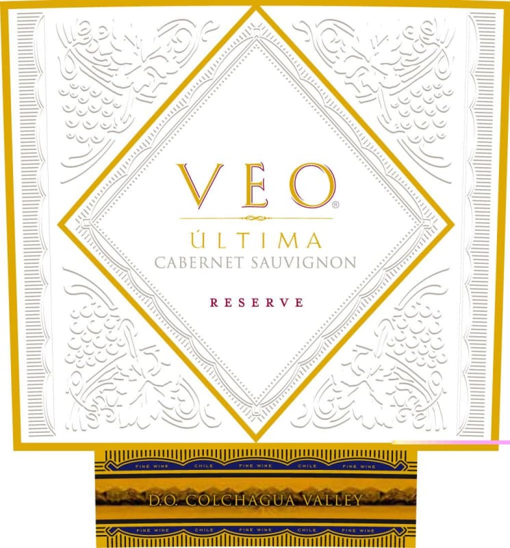 Vinedos Marchigue VEO Ultima Reserve Cabernet Sauvignon 2012 Front Label