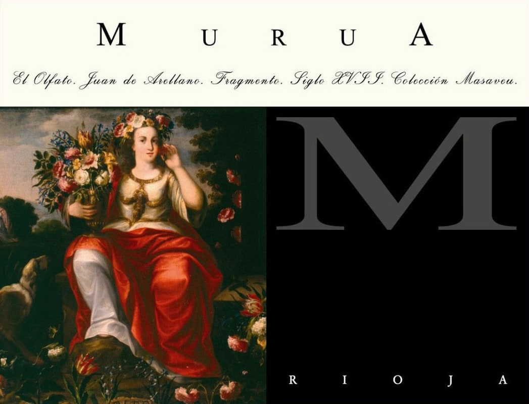 Bodegas Murua M de Murua 2013 Front Label