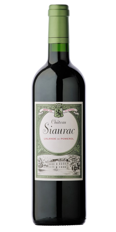 Chateau Siaurac Lalande de Pomerol 2020 Front Bottle Shot
