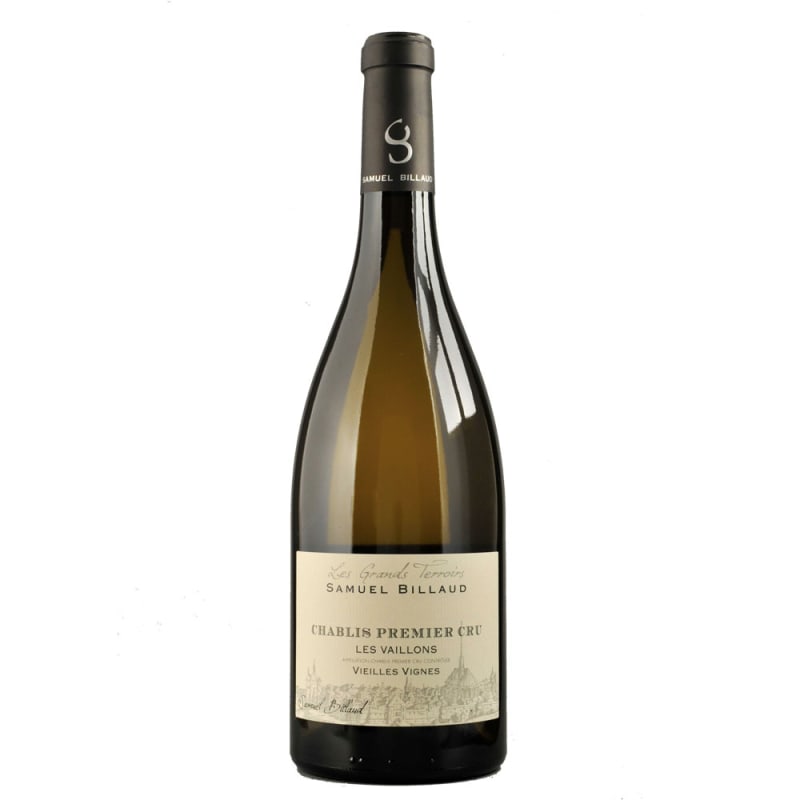 Samuel Billaud Chablis Les Vaillons Vieilles Vignes Premier Cru 2014 Front Bottle Shot