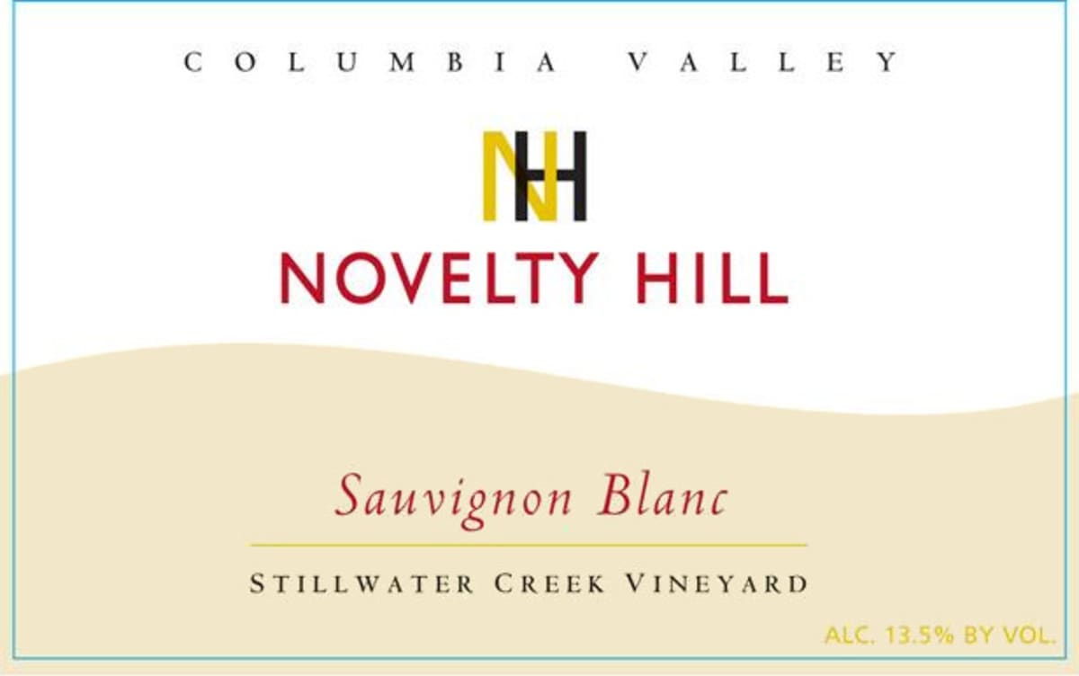Novelty Hill Stillwater Creek Vineyard Sauvignon Blanc 2011 Front Label