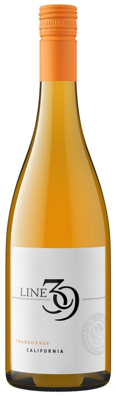 Line 39 Chardonnay 2021 Front Bottle Shot