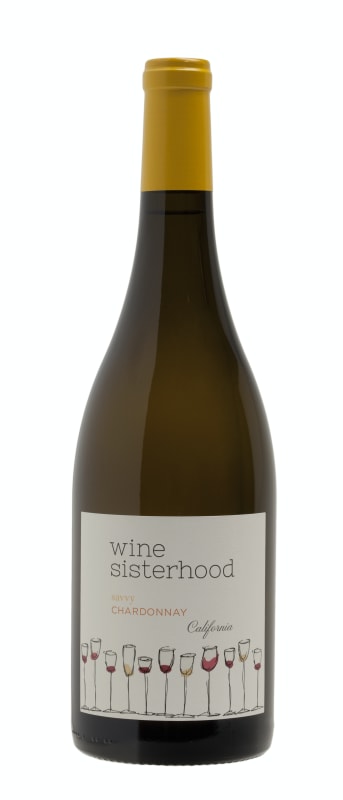 Wine Sisterhood Savvy Chardonnay Front Bottle Shot