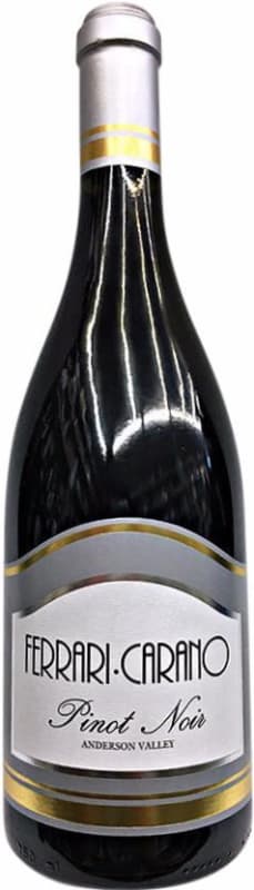 Ferrari-Carano Anderson Valley Pinot Noir 2015 Front Bottle Shot