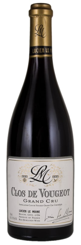 Lucien Le Moine Clos de Vougeot Grand Cru 2016 Front Bottle Shot