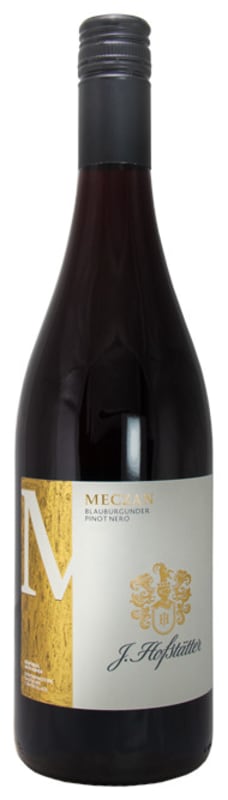 J. Hofstatter Meczan Pinot Nero 2016 Front Bottle Shot