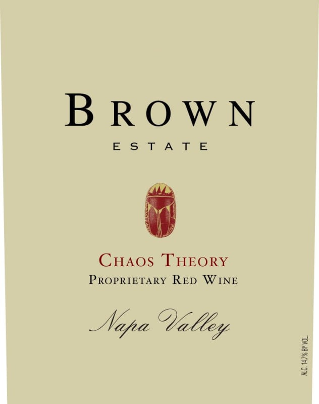 Brown Estate Chaos Theory 2006 Front Label