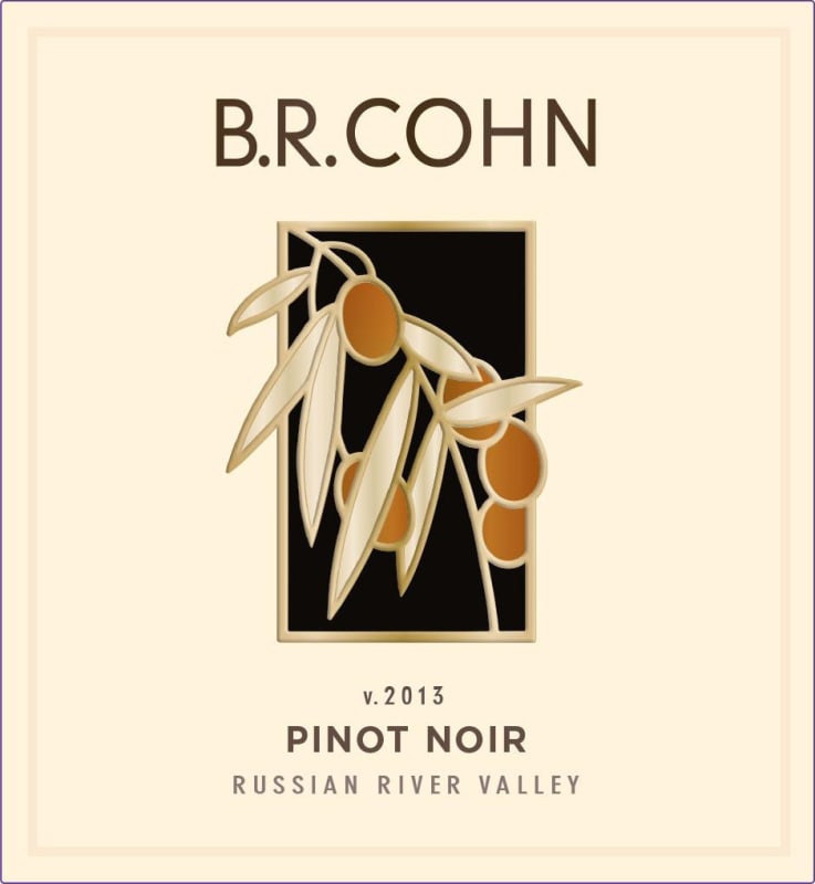 B.R. Cohn Russian River Valley Pinot Noir 2013 Front Label
