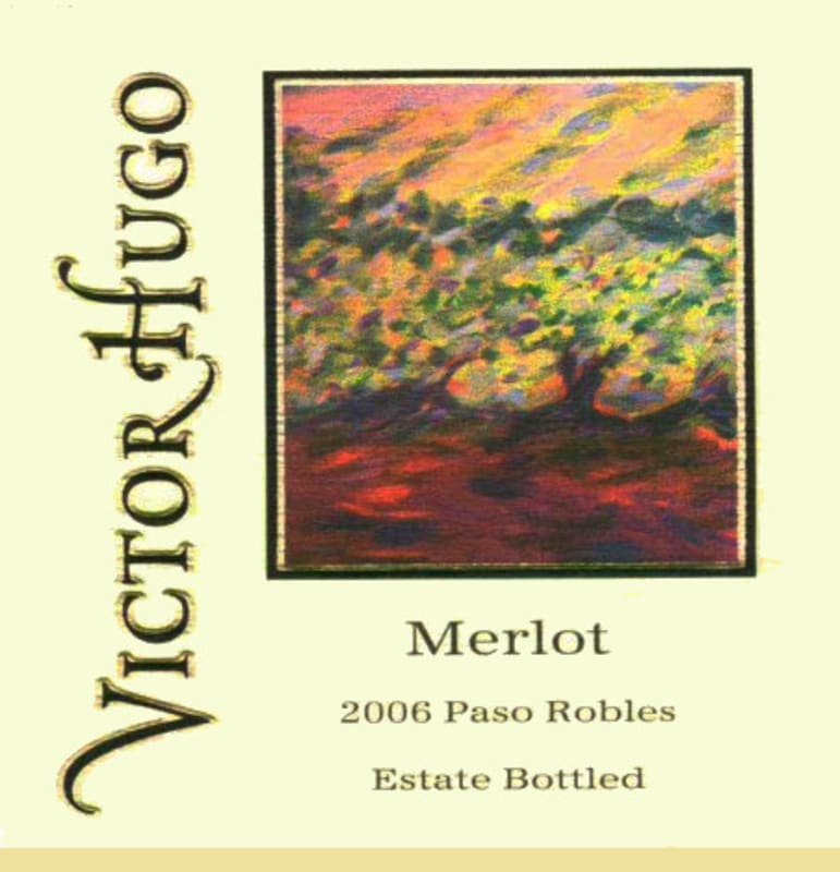 Victor Hugo Winery Merlot 2006 Front Label
