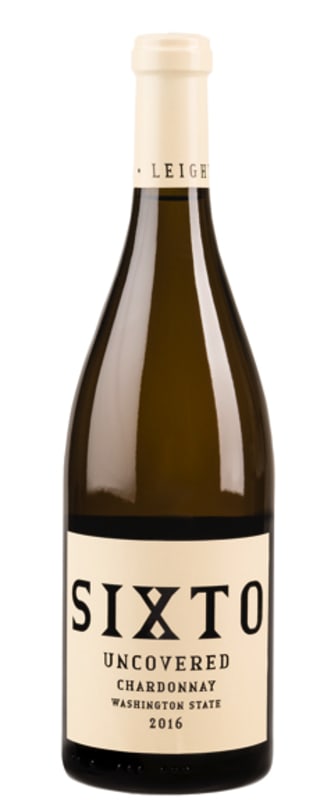Sixto Uncovered Chardonnay 2016 Front Bottle Shot