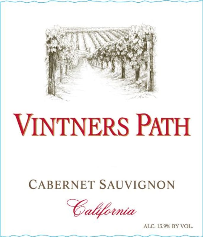Vintners Path Cabernet Sauvignon 2015 Front Label