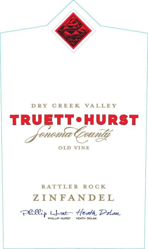 Truett Hurst Rattler Rock Old Vine Zinfandel 2011 Front Label