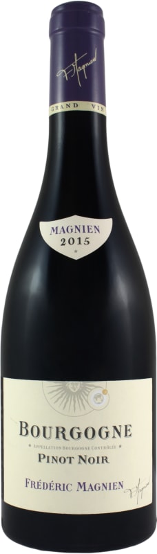 Frederic Magnien Bourgogne Pinot Noir 2015 Front Bottle Shot