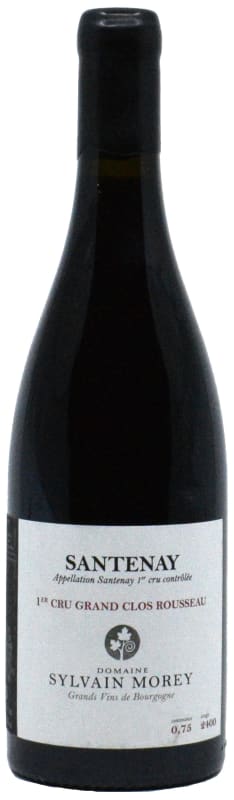 Domaine Sylvain Morey Santenay Grand Clos Rousseau Rouge Premier Cru 2021 Front Bottle Shot