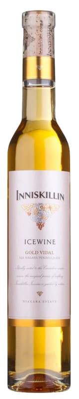 Inniskillin Gold Vidal Icewine (375ML half-bottle) 2016 Front Bottle Shot