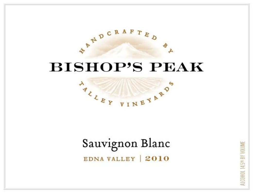 Bishop's Peak Sauvignon Blanc 2010 Front Label