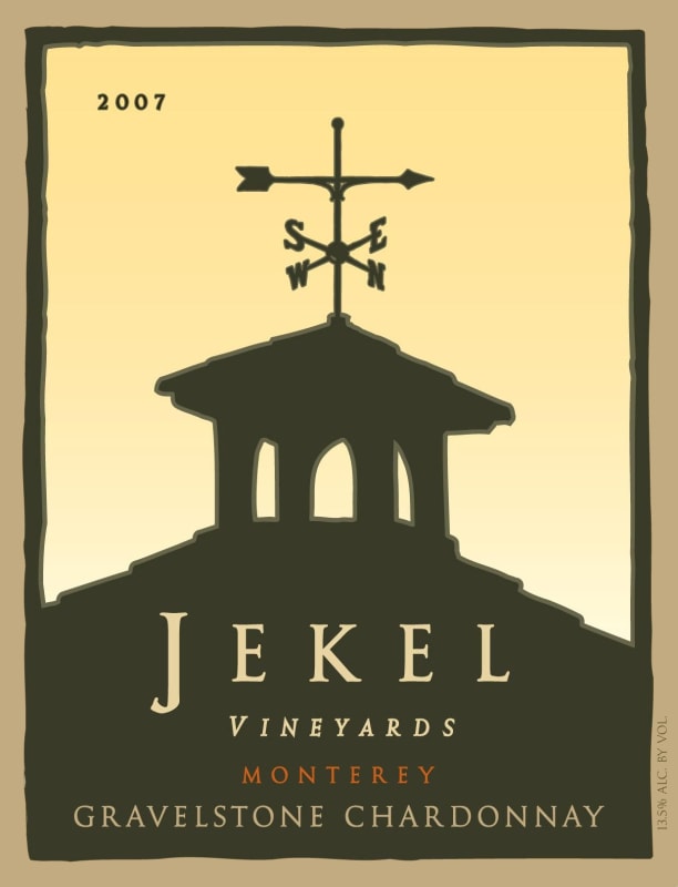 Jekel Chardonnay 2007 Front Label