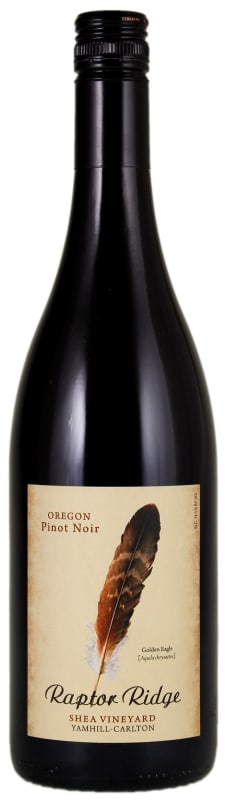 Raptor Ridge Shea Vineyard Pinot Noir 2013 Front Bottle Shot