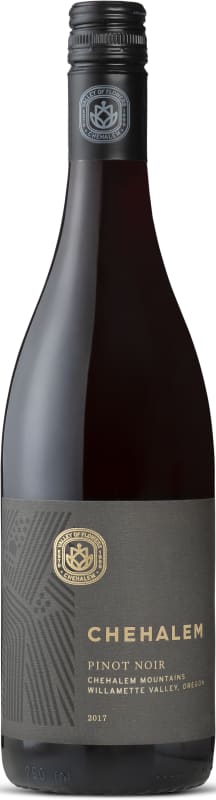 Chehalem Estate Grown Chehalem Mountains Pinot Noir 2017 Front Bottle Shot