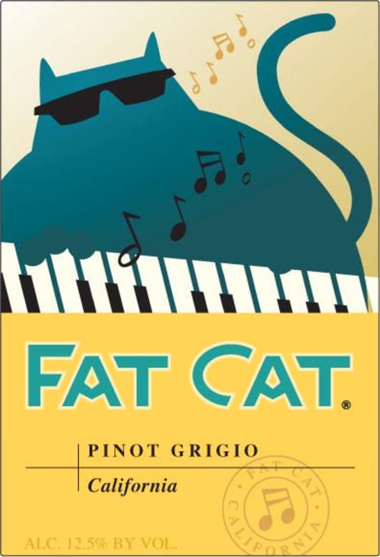 Fat Cat Cellars Pinot Grigio 2011 Front Label