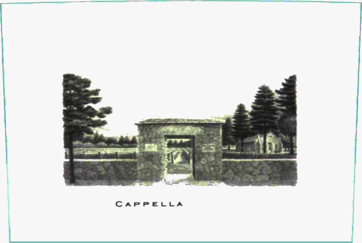 Abreu Vineyards Cappella 2012 Front Label
