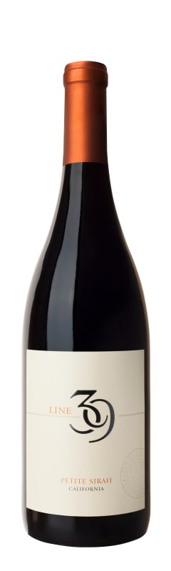 Line 39 Petite Sirah 2018 Front Bottle Shot
