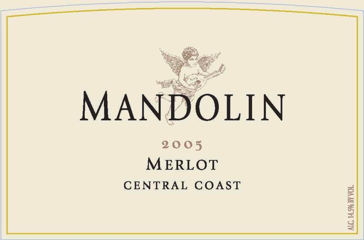 Mandolin Merlot 2005 Front Label