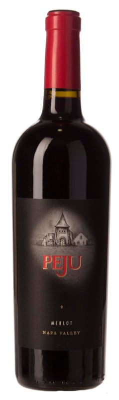 Peju Winery Merlot 2015 Front Bottle Shot