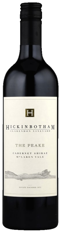 Hickinbotham The Peake Cabernet-Shiraz 2018 Front Bottle Shot