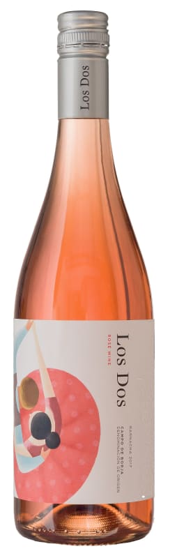 Los Dos Rose 2020 Front Bottle Shot