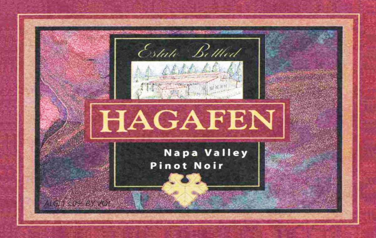 Hagafen Pinot Noir 2008 Front Label