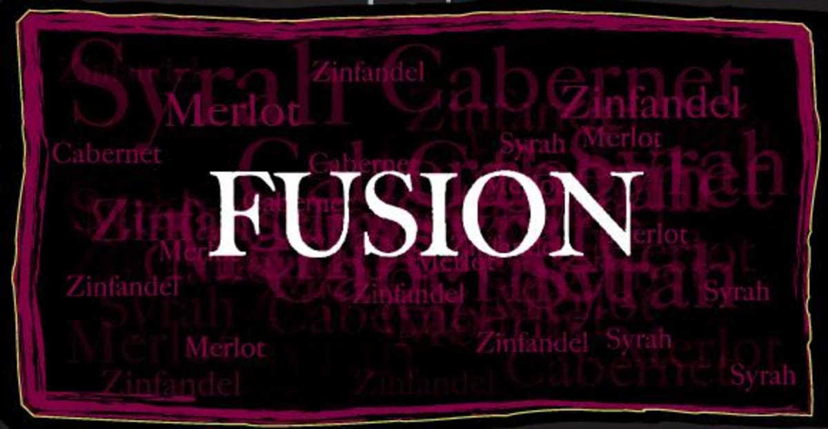 Stephen Borra Wines Fusion 2005 Front Label