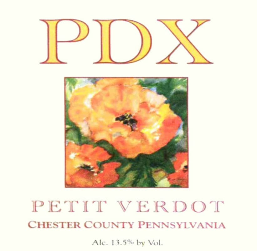 Paradocx Vineyard Petit Verdot 2015 Front Label