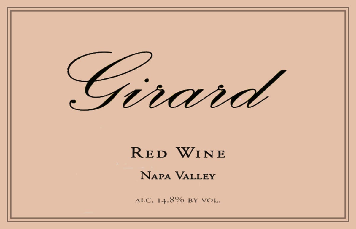 Girard Napa Valley Red 2005 Front Label