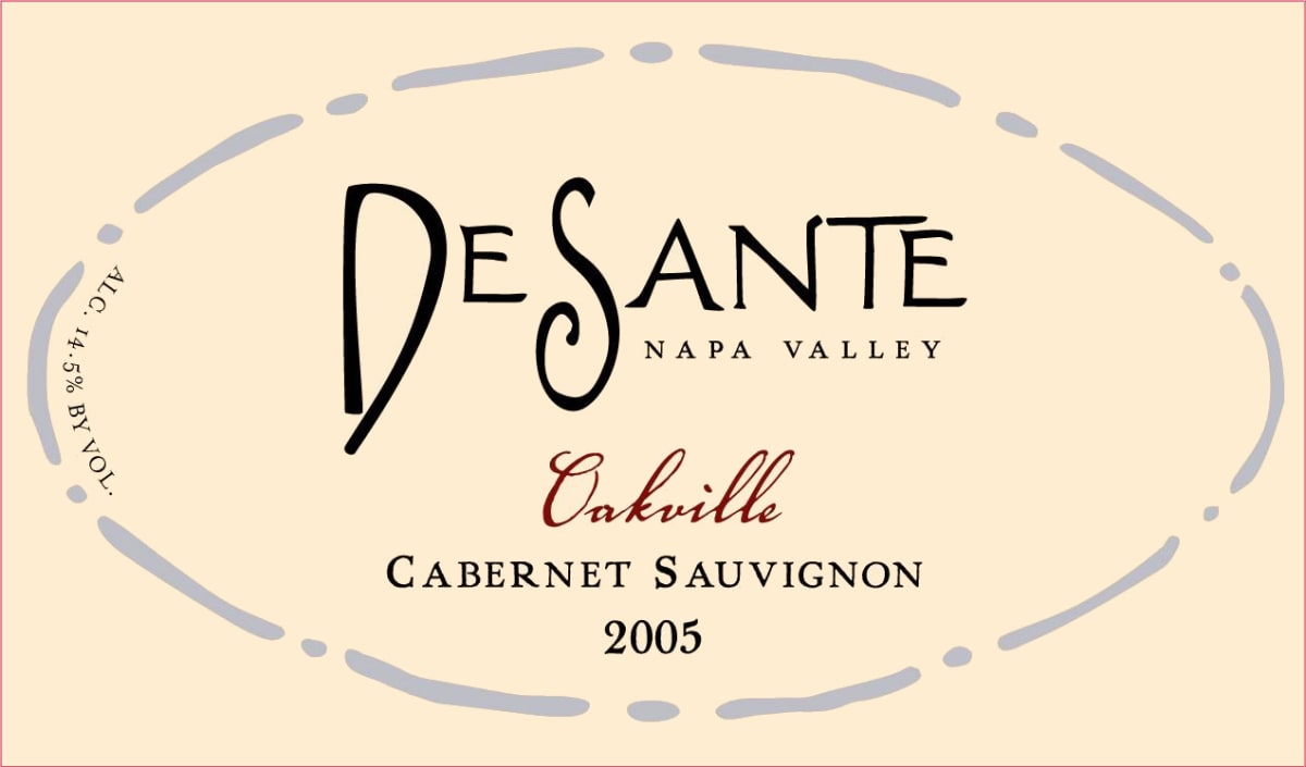 DeSante Cabernet Sauvignon 2005 Front Label