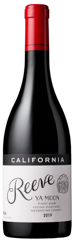 Reeve Ya Moon Pinot Noir 2019 Front Bottle Shot