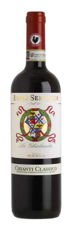 Bindi Sergardi La Ghirlanda Chianti Classico 2017 Front Bottle Shot