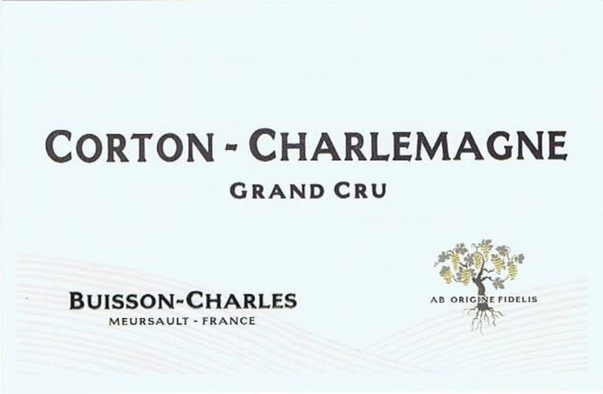Domaine Buisson-Charles Corton-Charlemagne Grand Cru 2020 Front Label