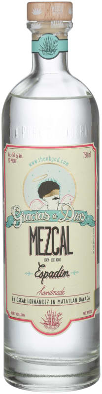 Gracias a Dios Espadin Joven Mezcal Front Bottle Shot