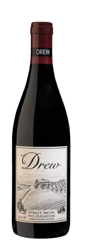 Drew Mid-Elevation Pinot Noir 2019 Front Bottle Shot