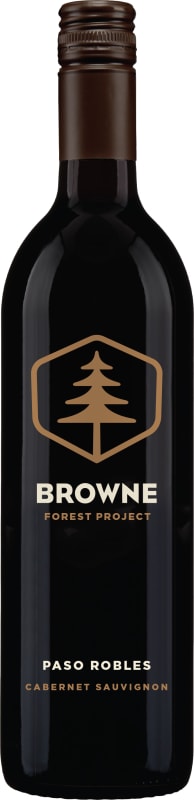 Browne Family Vineyards Forest Project Cabernet Sauvignon 2021 Front Bottle Shot