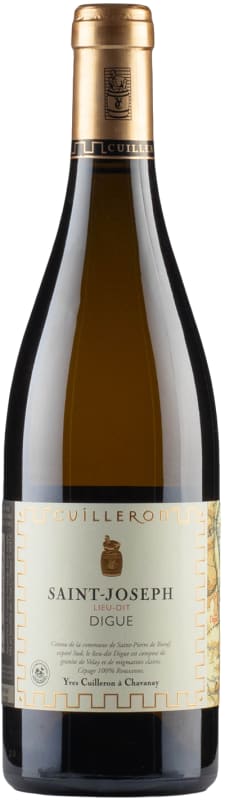 Yves Cuilleron Saint-Joseph Lieu-Dit Digue Blanc 2021 Front Bottle Shot