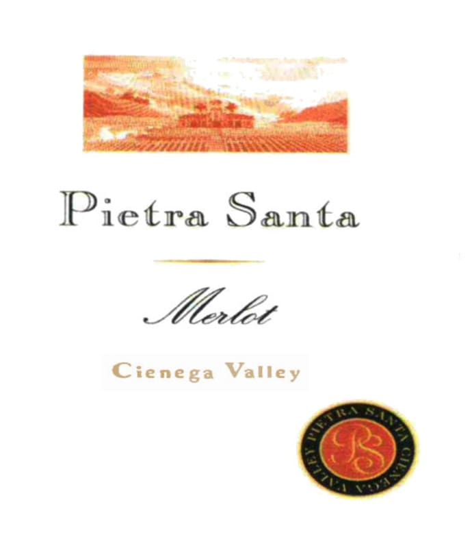 Pietra Santa Merlot 2007 Front Label