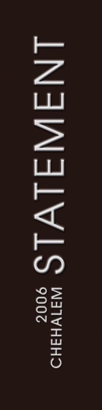 Chehalem Statement Pinot Noir 2006 Front Label
