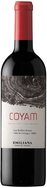 Emiliana Coyam (Certified Biodynamic) 2016 Front Bottle Shot