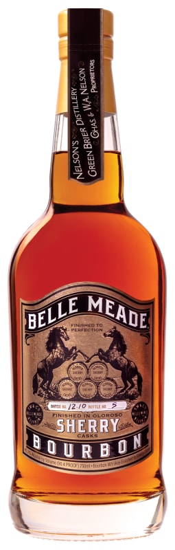 Belle Meade Sherry Cask Finished Bourbon Whiskey Front Bottle Shot
