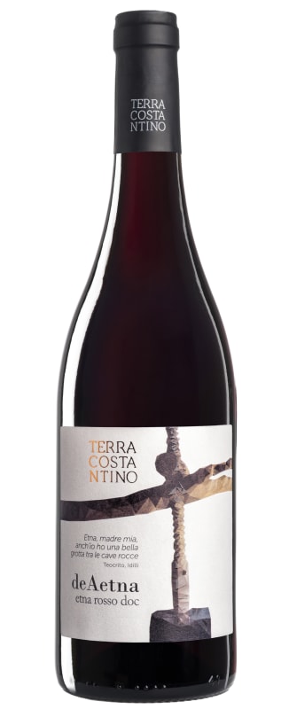 Terra Costantino de Aetna Etna Rosso 2019 Front Bottle Shot