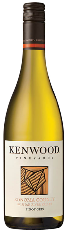 Kenwood Pinot Gris 2018 Front Bottle Shot