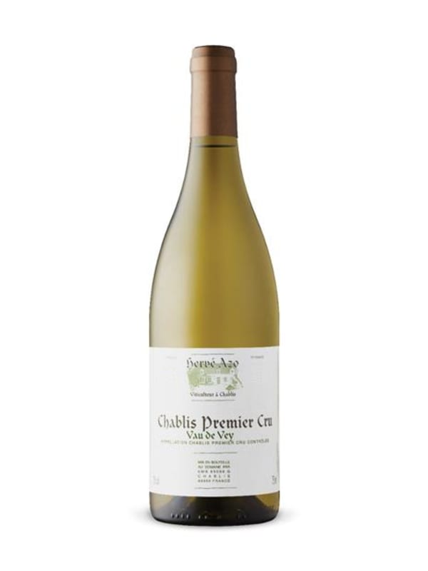 Herve Azo Chablis Vau de Vey Premier Cru 2019 Front Bottle Shot