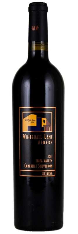 Whitehall Lane Reserve Cabernet Sauvignon 2001 Front Bottle Shot